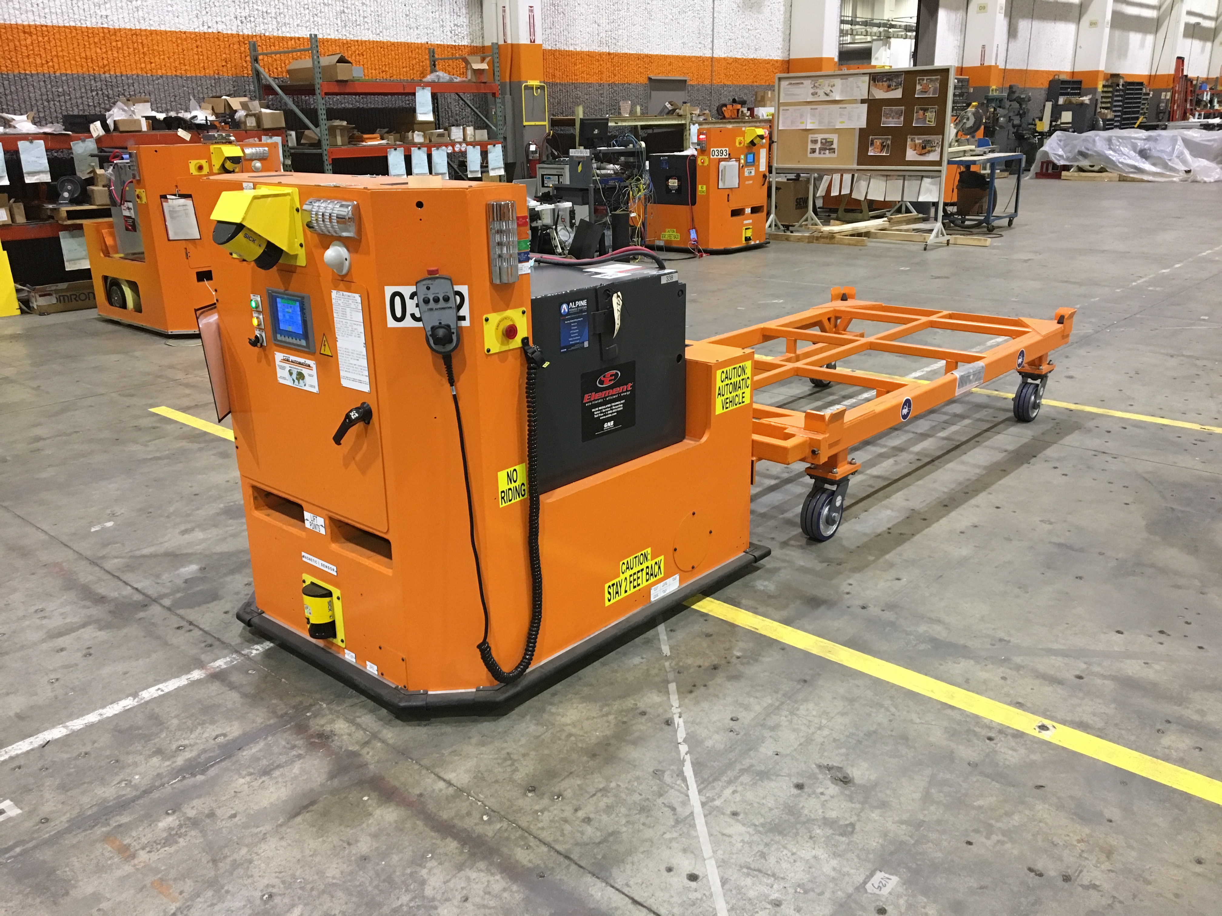 AGV + Automated Guided Vehicle + Automated Material Handling