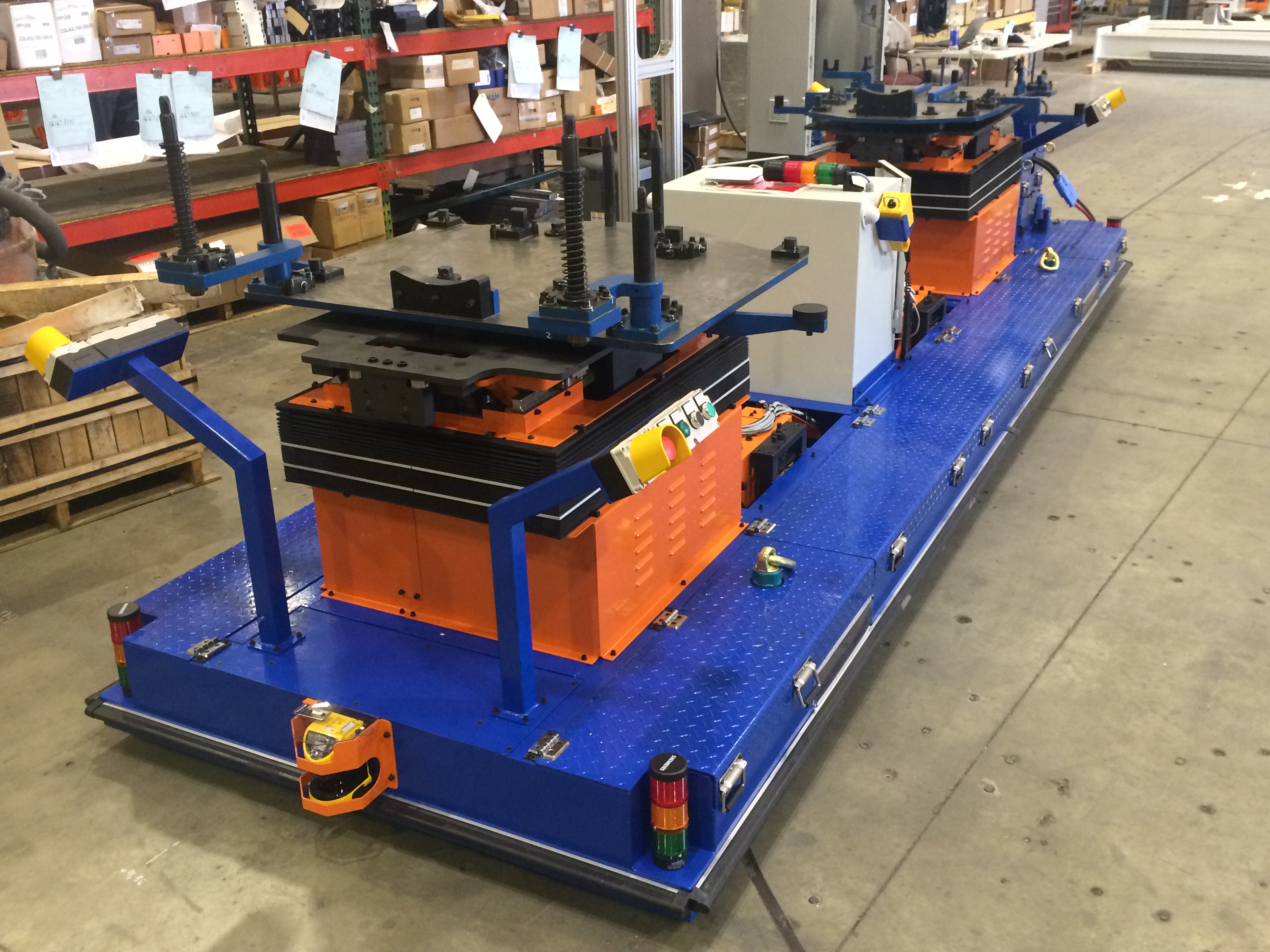 Fori - Automated Guided Vehicle (AGV) for Chassis Marriage