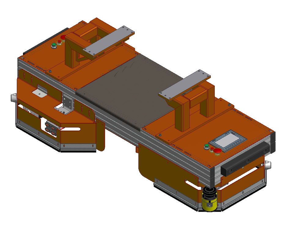 Fori - Flex Floor 1.0 - Module Assembly Automated Guided Cart (AGC)