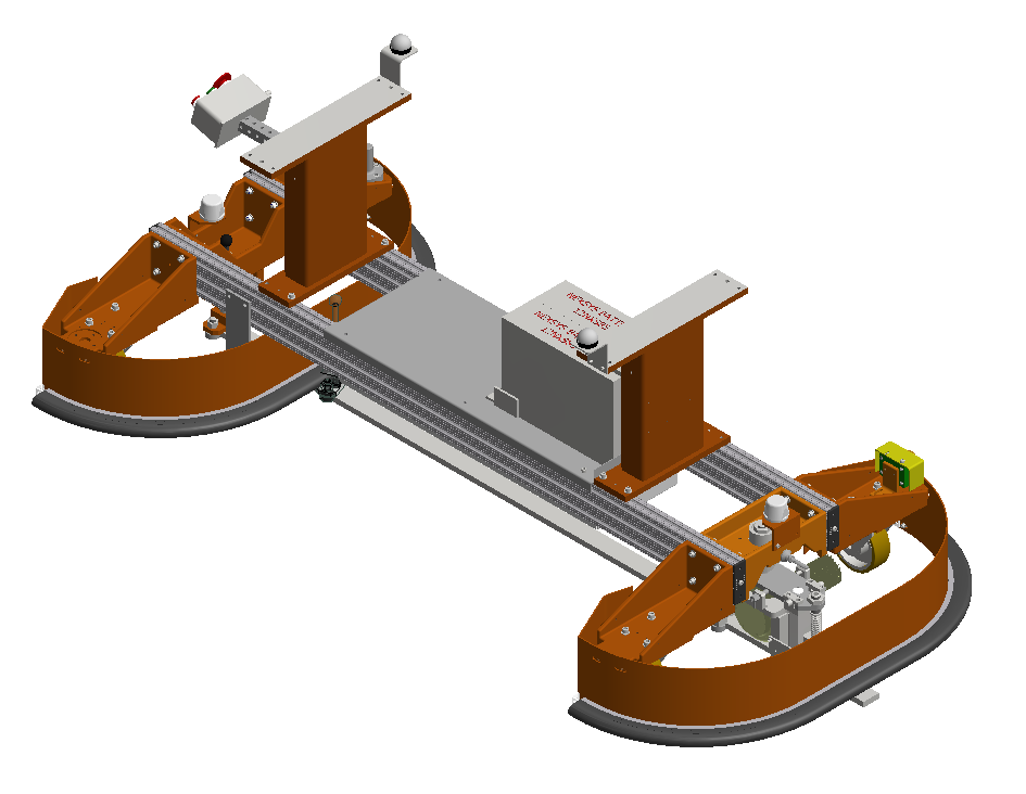 Fori - Flex Floor Rail - Flex Floor Rail Guided Carts (RGCs) for Module Assembly Systems